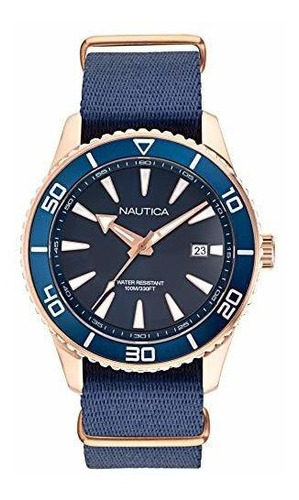 Reloj Nautica Para Hombre Nappbf907  Pacific Beach De