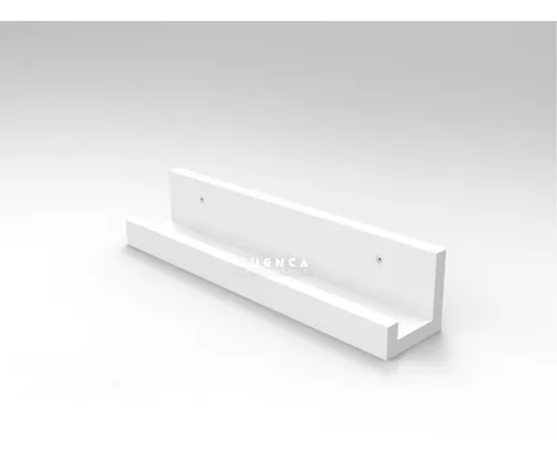 Estante Flotante de Melamina 50x15x7Cm - Ciudad Muebles