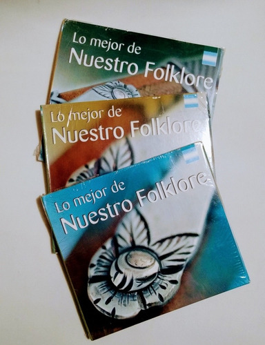 Folklore 3 Cd Nuevos Al Precio De Uno Con 30 Grandes Éxitos