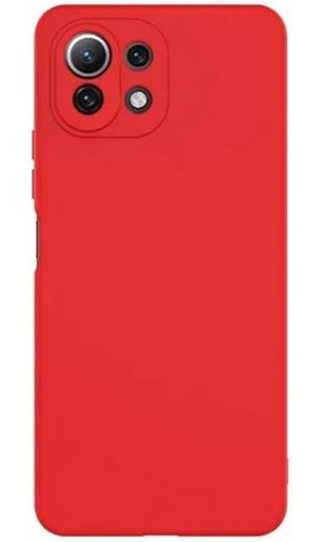 Carcasa Para Xiaomi Mi 11 Lite Silicon Con Proteccion Camara