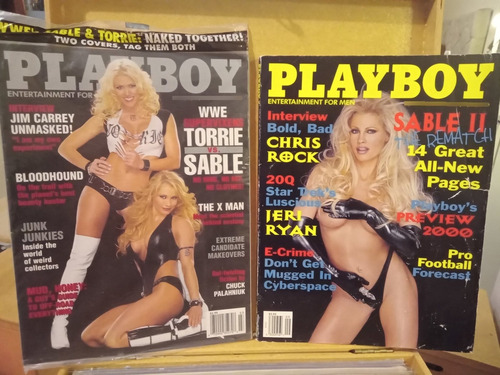 2 Playboys Americanas Torrie X Sable Lacrada + Sable Ii