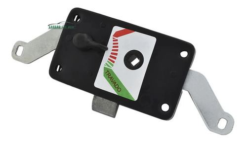 Kit Maçaneta E Fechaduras Porta C/ Chave Kombi Clipper Preto