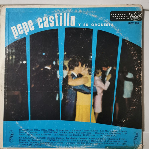 Disco Lp: Pepe Castillo- Su Orquesta,n