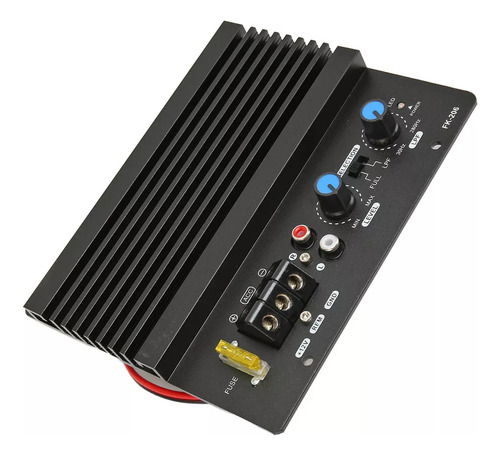 Placa Amplificadora Digital Fk 206 12v Subwoofer De Alta Po
