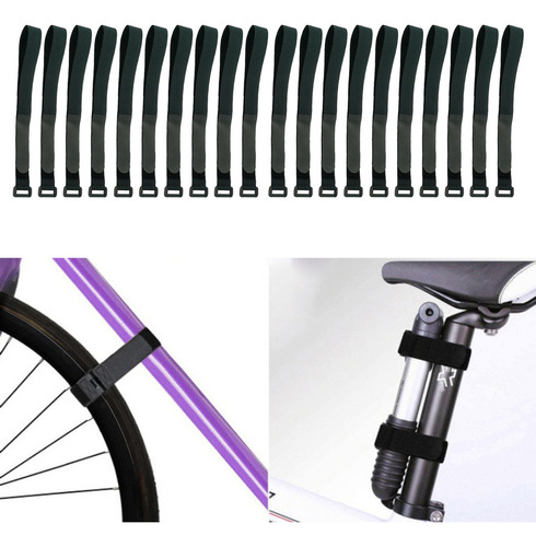 20x Straps Secure Cable Strap Bike Cargo Correas Cuerda