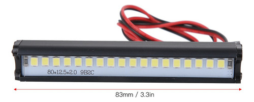 . Rc Coche Lámpara De Techo Led De Luz De La Barra De