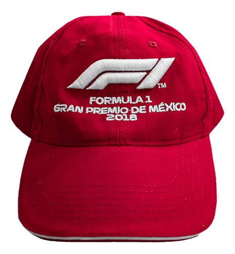 Gorra Formula 1 Gran Premio De Mexico 2018