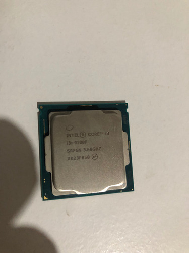 Procesador Intel Core I3-9100f (Usado)