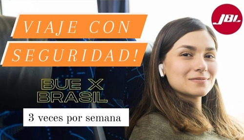 Imagen 2 de 3 de Pasaje En Micro Jbl Internacionales Brasil Argentina