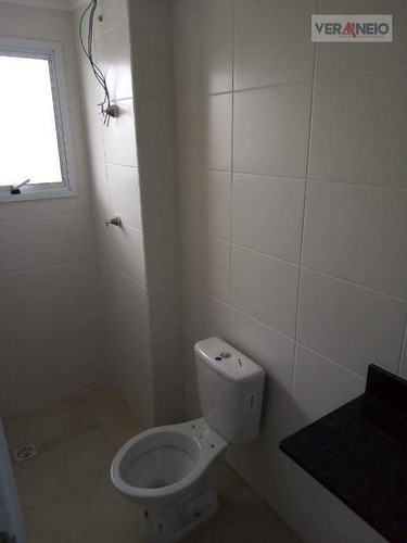 Apartamento Com 2 Dormitórios À Venda, 63 M² Por R$ 324.000,00 - Vila Guilhermina - Praia Grande/sp - Ap3782