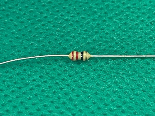 10x Resistor 22r 1/8w 5%
