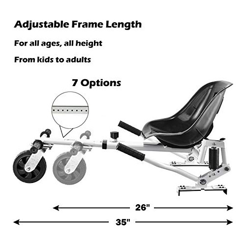 Hoverboard Seat Attachment, Hover Board Go Kart For Adu...