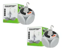 Comprar Lámpara Camping Solar Emergencia 50w Articulada - Pack 2