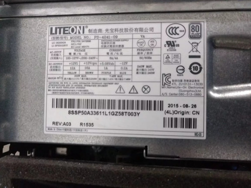 Cpu Desktop Lenovo M93p Core I5-4570 4gb Hd 500gb Mostruário