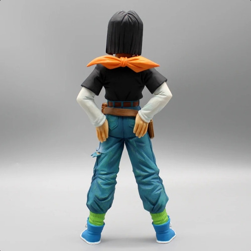 Boneco Android Numero 17 Action Figure 24cm Pvc Dragon Ball