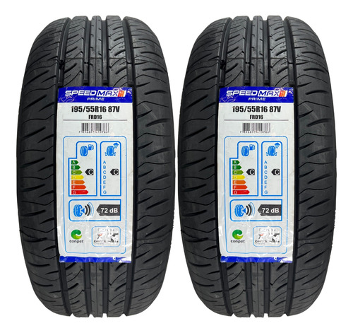 Kit De 4 Pneus Speedmax Prime Frd16 195/55r16 87v