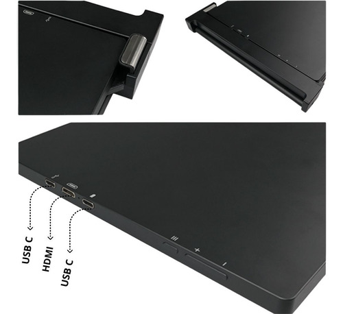 Triple Pantalla Portátil Para Notebook 11.9 Pulgadas