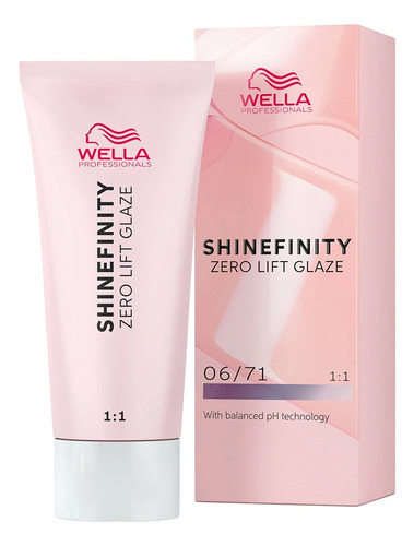 Wella Coloração Shinefinity Zero Lift 60ml O Tom Tom 07/59 60g