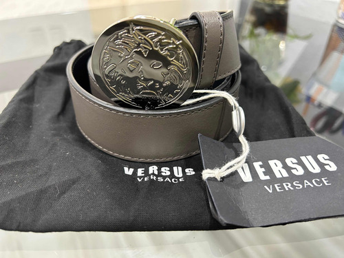 Cinturón Versus Versace Logo Piel Nuevo Con Msi