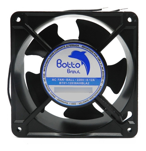 Ventilador Ventoinha Cooler 120x120x38 Mm 220v Com Rolamento