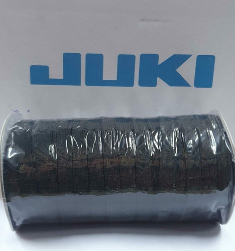 Imagen 2 de 3 de Elástico Negro 10mm Rollo De 100 Metros / Juki Uruguay