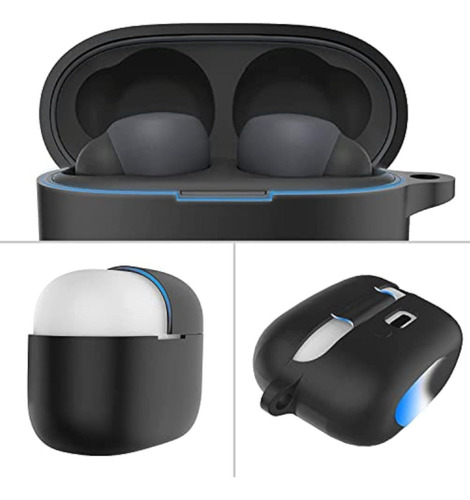 2pcs Capa Protetora De Para Sony Linkbuds S Case + Limpiador