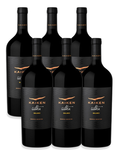 Vino Tinto Kaiken Ultra Malbec Mágnum 1500ml Caja X6u