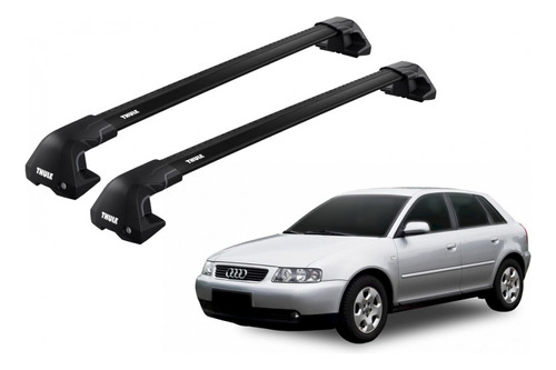 Barras Thule Audi A3 (8p) 03-12 Tn / Edge Flush Black