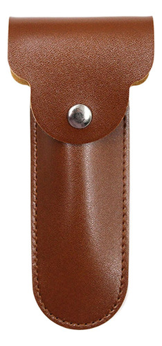 Travel Case Shaver Soft Ligero Para Maquinilla De Marrón