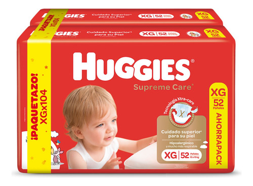 Huggies Supreme Care Xg X 104