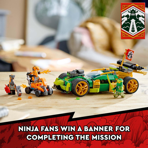 Kit De Construcción Lego Ninjago Lloyds Race Car Evo 71763
