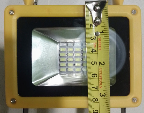 Imagen 9 de 10 de Foco Proyector Led Recargable Portátil 30w Trabajo Frí, Rgb