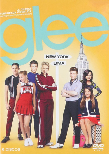 Glee Temporada 4 Cuarta Dvd Serie Nuevo