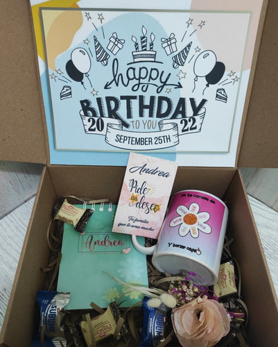 Imagen 2 de 2 de Cajita Para Ella - Regalos Personalizados Para Cumpleaños
