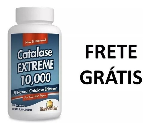 Kit 1 Catalase Extreme 10000 - 60 Capsulas - Anti-gray