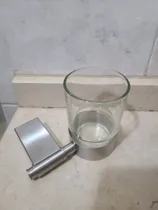 Comprar Porta Cepillo Marca Cae Cromo Con Vaso
