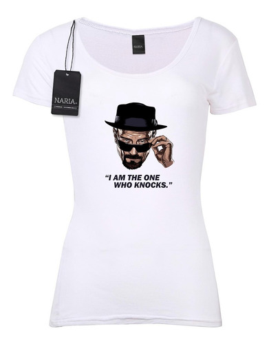 Remera Dama Breaking Bad Diseño Art - Psbb2