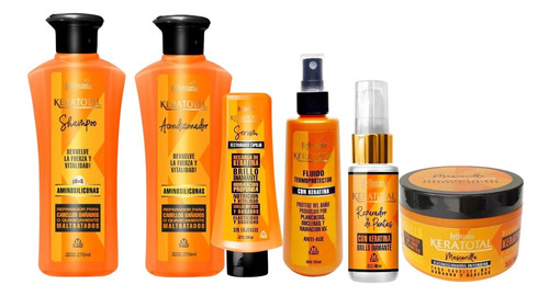 Bellissima Kit Completo Keratotal Full Tratamiento