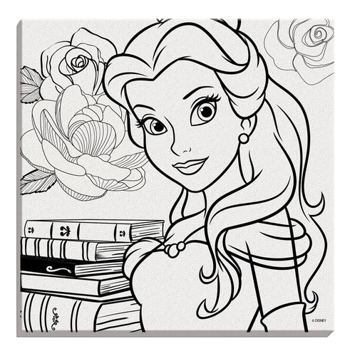 Kit De Pintura Com Tinta Dtc Personagens Disney Sortidos