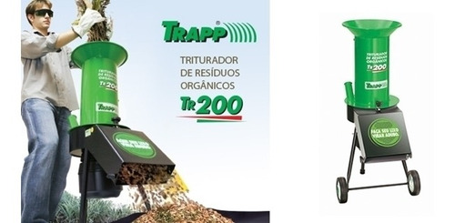 Triturador De Resíduos Orgânicos Elétrico 1,5 Cv Tr200 Trapp