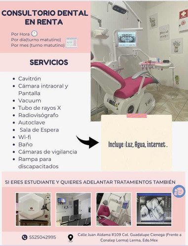 Consultorio Dental En Renta - Lerma Estado De Mexico