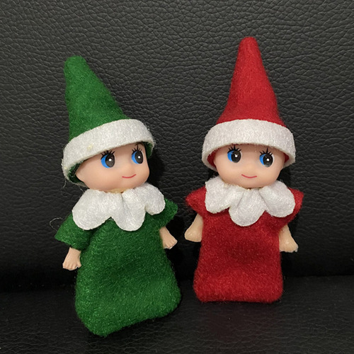 (gn) Elfo Navideño For Muñeca, Decoración De Elfos Maduros,