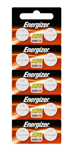 Imagen 1 de 1 de Pack 10 Pilas Energizer A76 - Lr44 / Superstore