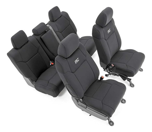 Juego De Fundas De Asiento De Neopreno Para Toyota Tundra 14