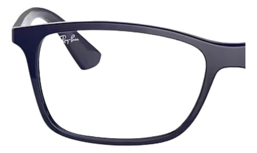 Armação De Grau Ray-ban Azul 0rx7047 8100 56