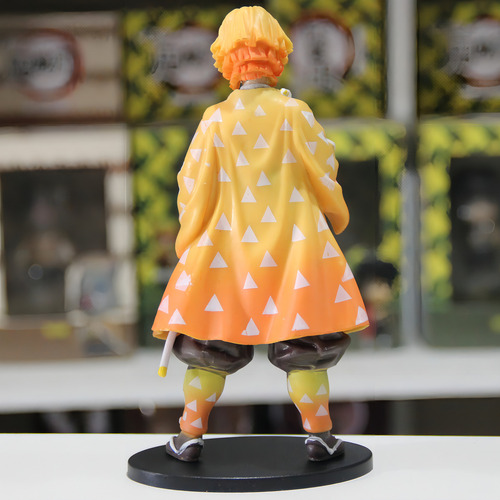Demon Slayer Action Figure Kimetsu No Yaiba Coleção Demon Slayer Zenitsu