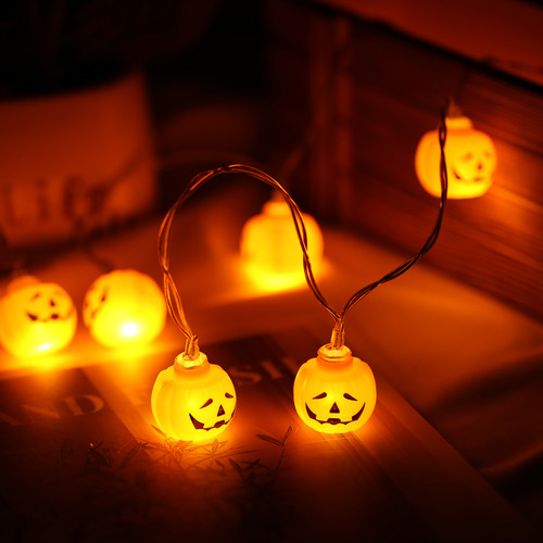 Lámpara De Decoración Navideña De Cadena De Luces De Hallowe