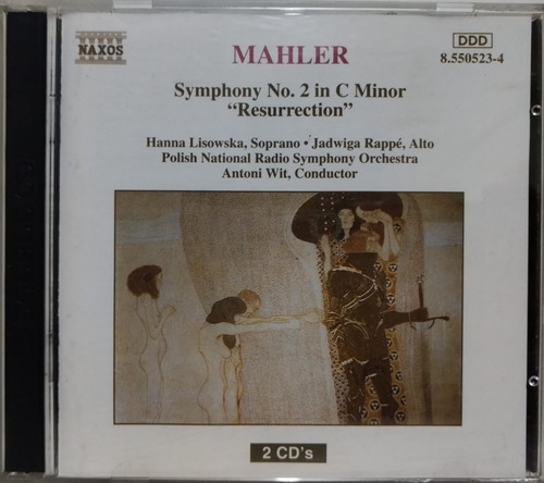 Mahler - Symphony No. 2 In C Minor Resurrection  Cd