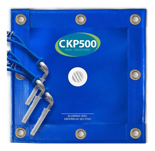 Capa De Piscina Ckp500 Azul 6,5x3,5m Pead Cikala