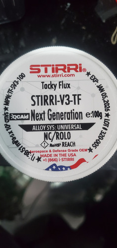Flux Stirri V3-tf 100gr Made In Usa Reballing Tf-sv3-100